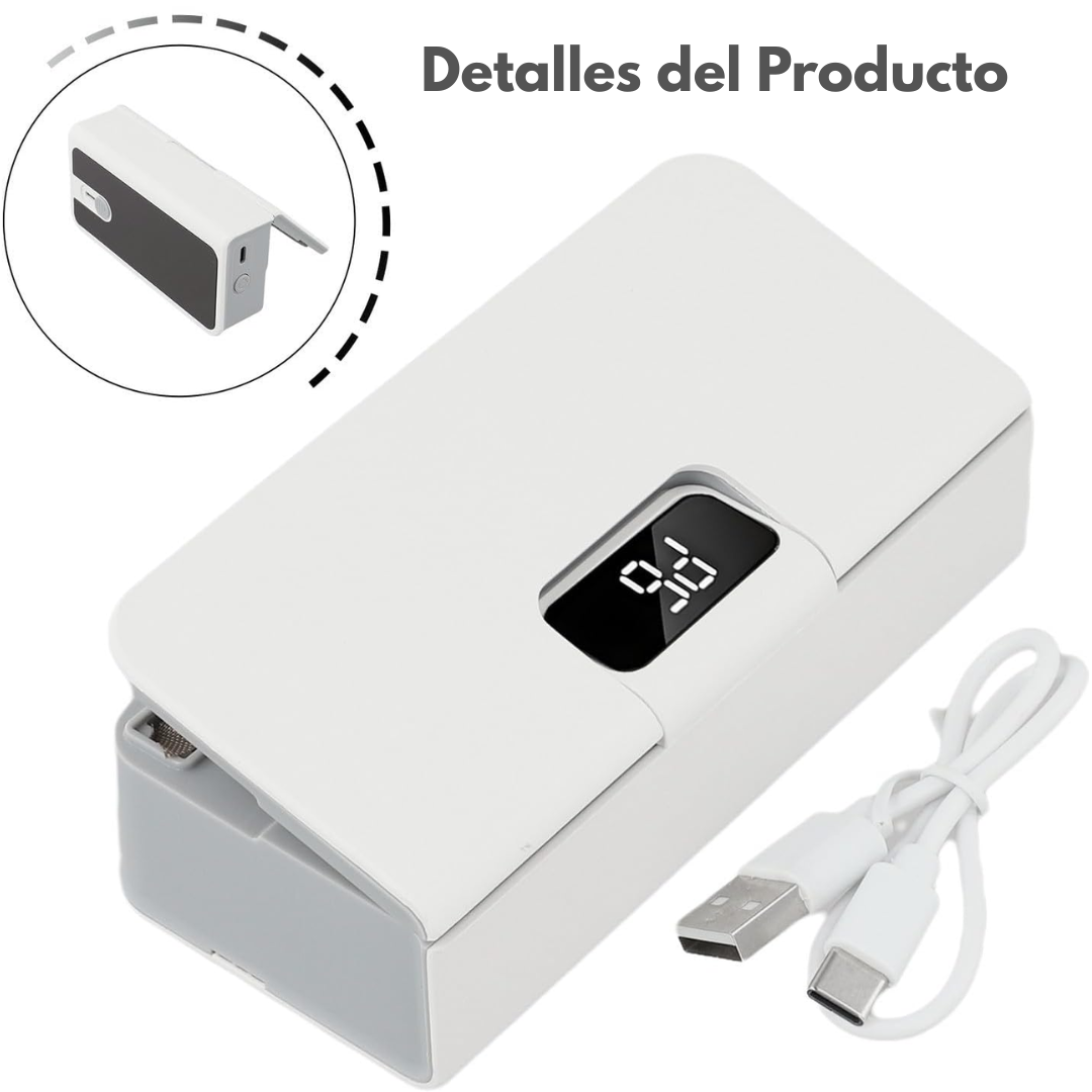 Sellador Térmico Portátil para Bolsas de Alimentos